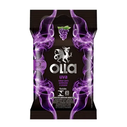 Preservativo Olla Uva c/3