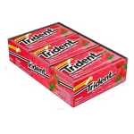 Chiclete Trident Morango Display c/21