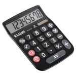 Calculadora Elgin de Mesa Preta MV4133