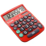 Calculadora Elgin de Mesa Vermelha MV4131