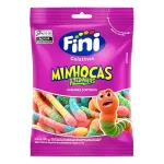 Bala de Gelatina Minhocas Cítrica 80g Caixa c/12