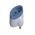Adaptador Daneva REV 2P+T 15A Cartela c/1
