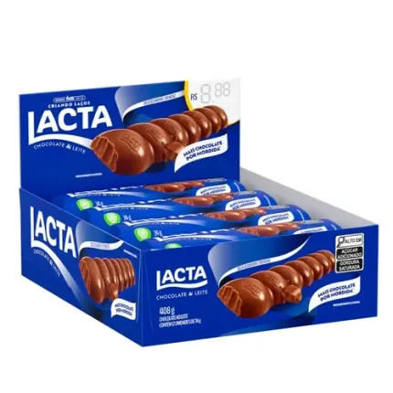 Chocolate Lacta 20g Display c/20