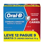 Creme Dental Oral B 70g Leve 12 Pague 9 - Imagem 2