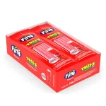 Regaliz Tubes Mini Morango Cítrico 17g Display c/12