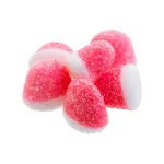 Bala de Gelatina Pocket Beijos de Morango 15g Display c/12 - Imagem 2