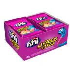 Bala de Gelatina Pocket Minhocas Cítrica 15g Display c/12