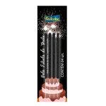 Vela Estrelinhas Cartela c/4