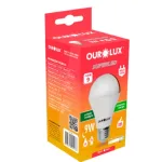 Lâmpada Ourolux Led 9w Bivolt 6500K - Imagem 2