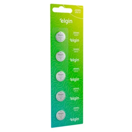 Bateria Elgin CR 2450 Cartela c/5