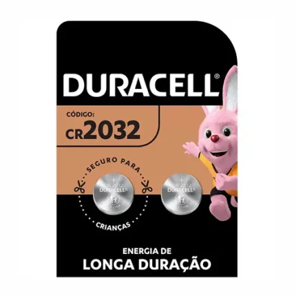 Bateria Duracell CR 2032 Cartela c/2