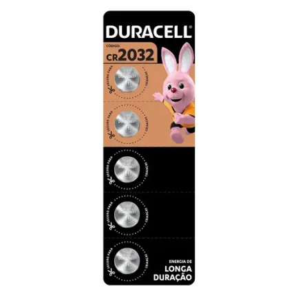 Bateria Duracell CR 2032 Cartela c/5