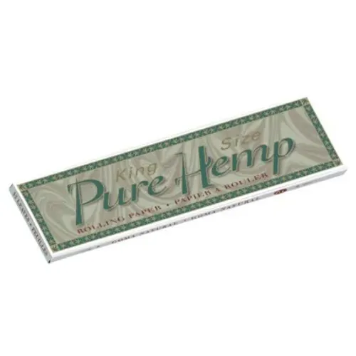 10225-PAPEL-SMOKING-KING-SIZE-PURE-HEMP Papel de Seda Smoking King Size Pure Hemp Livreto c/33 - Imagem 1