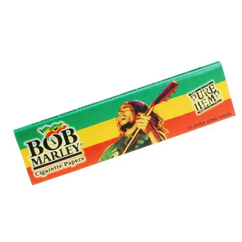 10226-PAPEL-SMOKING-KING-SIZE-BOB-MARLEY Papel de Seda Smoking King Size Bob Marley Livreto c/33 - Imagem 1