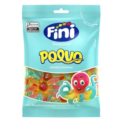 Bala de Gelatina Polvo 80g Caixa c/12
